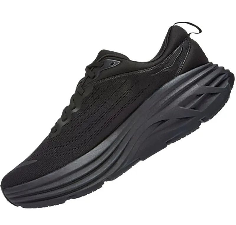 Hoka One One Men's Bondi 8 All Black-5